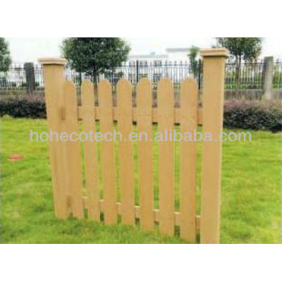 Easily Fabricated Leisure Garden fencing/Wood plastic composite fencing