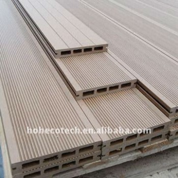 Decking de bois dur de plancher de wpc de decking du prix usine de garantie de QUALITÉ WPC