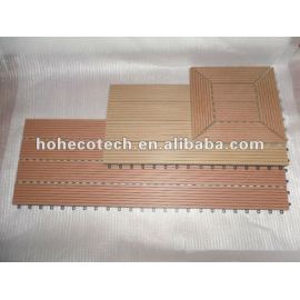 Different size Wood Plastic Composite building material outdoor Flooring board WPC Composite outdoor WPC DIY deck tile