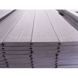 SOlid wpc decking FLOOR outdoor flooring board Embossing WPC material