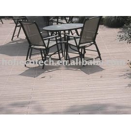 WPC(Wood Plastic Composites) Flooring For Garden using