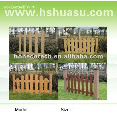 Eco-Wood WPC fencing material/garden natural fences