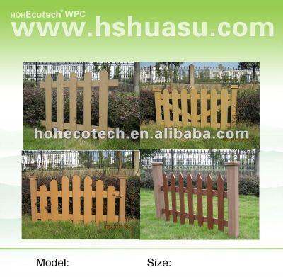Eco-Wood WPC fencing material/garden natural fences