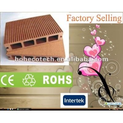 Promotion! Recycled anti-UV water-proof outdoor wpc decking (CE RoHS)