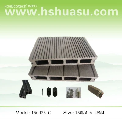 wpc composite decking 150H25 C