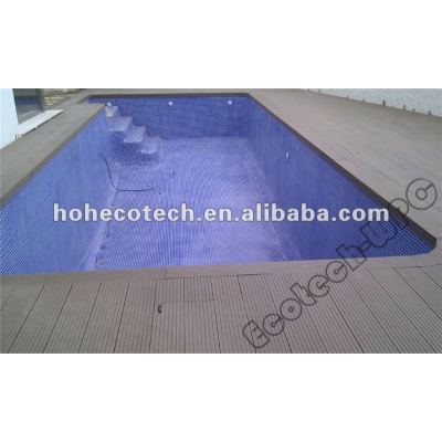 Hot sale wpc swimming pool decking tiles