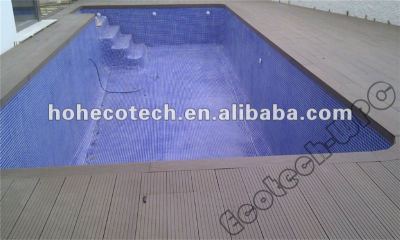 Hot sale wpc swimming pool decking tiles