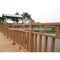 Wood plastic composite rails, railings in balcony wood