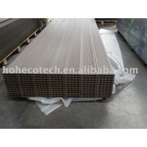 wood plastic composite decking/floor waiting for packing