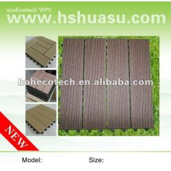 木製のプラスチック合成のanti-corrosion diyタイル
