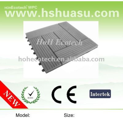 WPC outdoor flooring tiles