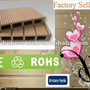Promotion! Recycled anti-UV water-proof outdoor wpc decking (CE RoHS)