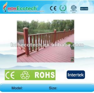 100% recycled wpc high quality garden railing (wpc flooring/wpc wall panel/wpc leisure products)