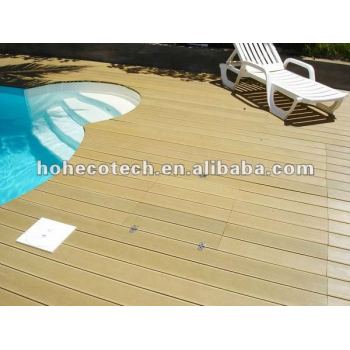Popular outdoor wood pool decking (CE RoHS ISO9001 ISO14001)