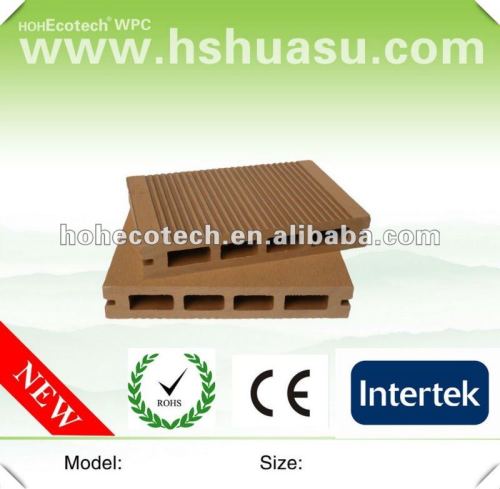 2012 new price wood plastic composite decking board(CE ROHS)