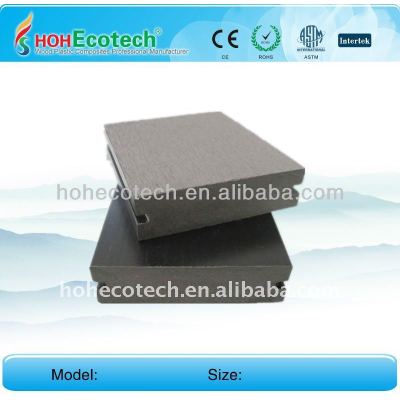 wpc decking solid 90*25 interlocking outdoor tile waterproof