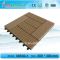 Supermarket DIY tile decking/floor tile eco-friendly wood plastic composite