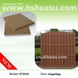 Wood plastic composite material Fencing