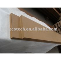 wood plastic composite solid decking/floor wood color