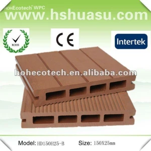 panneau composé en plastique en bois de decking des prix 2012 concurrentiels (CE ROHS)