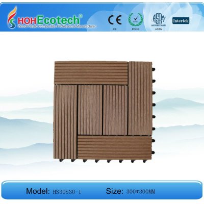 WPC tiles (interlocking)