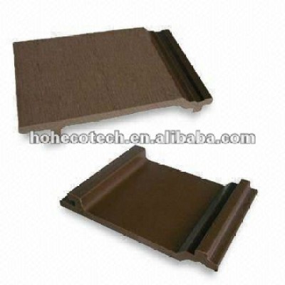 eco-friendly popular plastic wood composite wall cladding/outdoor wall