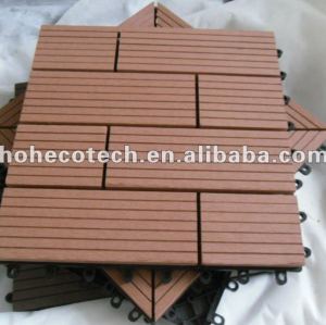 300x300mm wpc interlocking decking tiles wpc DIY decking tiles