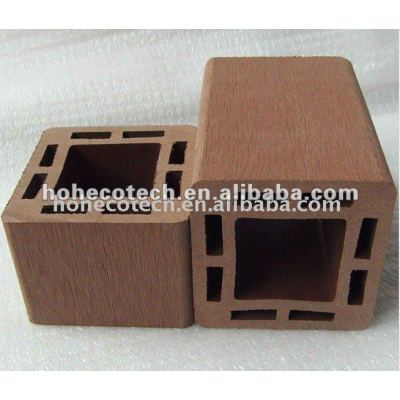 Various size different color dural wpc fencing post