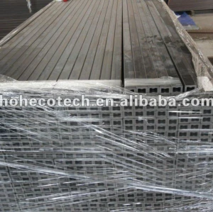 Decorativi pavimenti in legno artificiale/forati tipo piano decking di wpc
