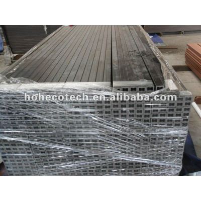 Decorative artificial wood flooring/Hollow type wpc decking floor