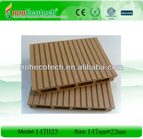 wpc outdoor decking(ISO9001,ISO14001,ROHS,CE)