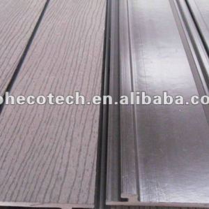 Eco-friendly waterproof plastic wood composite wall cladding/outdoor wall panels