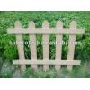 Sanding standard composite garden fence