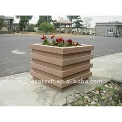 防水花箱のwpcプラスチックWPCのフロアーリングかdeckingの合成物のdecking