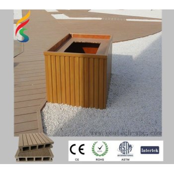 Plancher en bois de Decking du plastique Composite/WPC