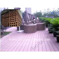 公共の場の屋外のwpcのdeckingの装飾の合成物のDecking
