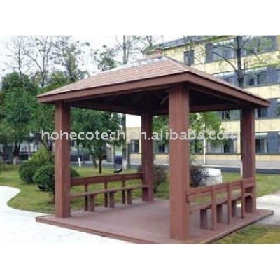 wood plastic composite pergola