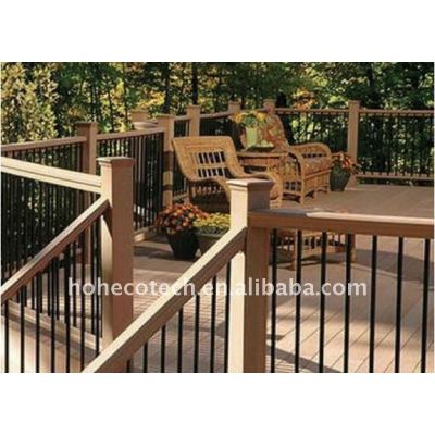 OUTdoor flooring waterproof wpc plastic WPC flooring/decking composite decking