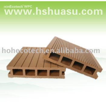 decking/plancher/tuile composés en plastique en bois extérieurs