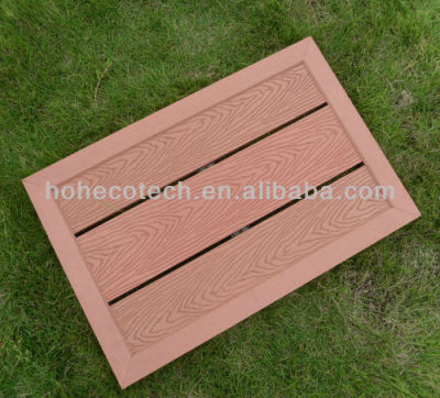 Easily Fabricated Leisure Park Wooden Decking/Wood Plastic