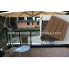 Best sell! 300x300mm 400x400mm WPC wood plastic composite decking/flooring decking tiles wpc tiles