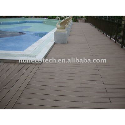 weather resistant Composite Decking, CE,ASTM,ISO9001,ISO14001approved