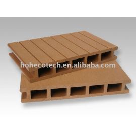 WPC outdoor swimming pool hollow decking
