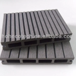 Anhui Ecotech WPC hollow outdoor decking 147*23mm CE Rohus ASTM ISO 9001 approved