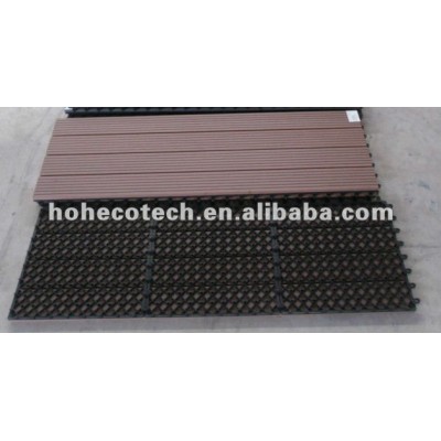 300x600mm 300x900mm DIY wood plastic composite decking wpc tiles