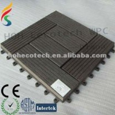 Hot sale! good design wood plastic composite deck tile (with certificates)