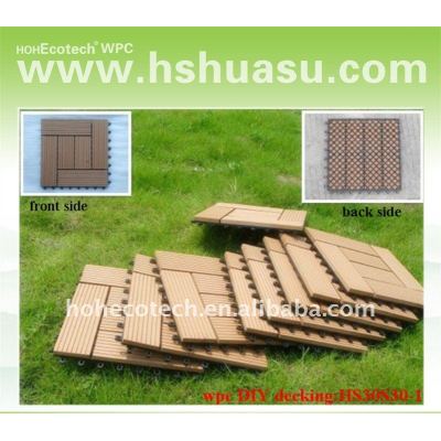 WOOD PLASTIC COMPOSITE diy tile- skid resistance