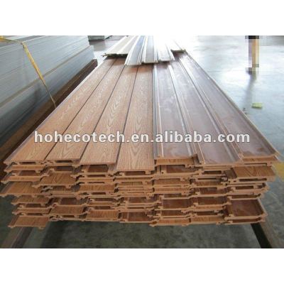 Eco-friendly popular plastic wood composite wall cladding/outdoor wall panels