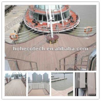 WPC floating walkway pontoon dock floating marina