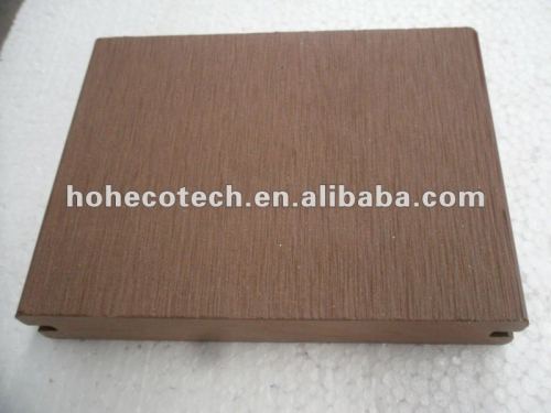 100% recycled wpc outdoor solid decking (wpc flooring/wpc wall panel/wpc leisure products)